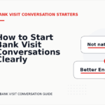 How to Start Bank Visit Conversations Clearly