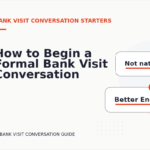 How to Begin a Formal Bank Visit Conversation